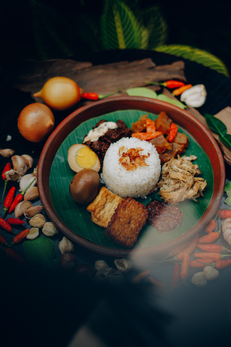 Gudeg from indonesian food